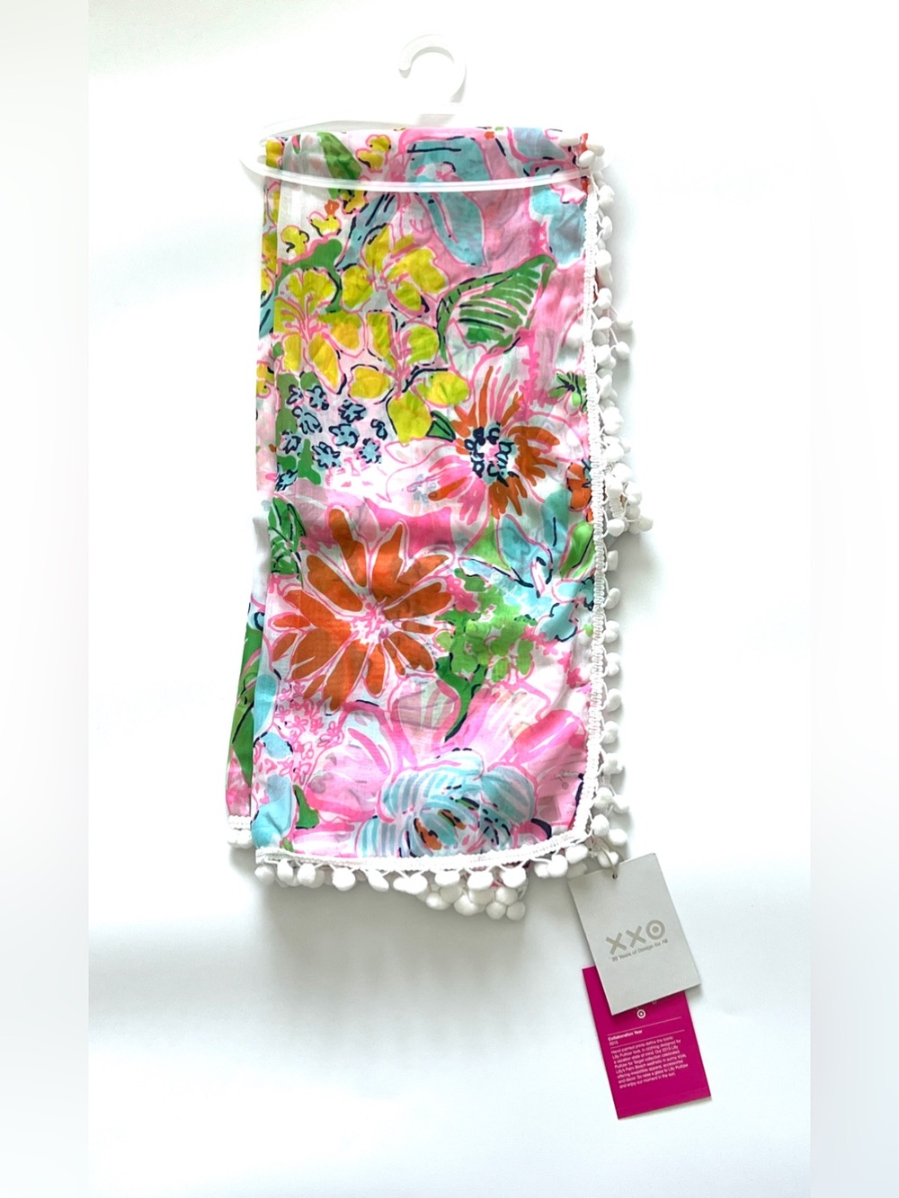 NWT Lilly Pulitzer x Target Nosey Posey scarf